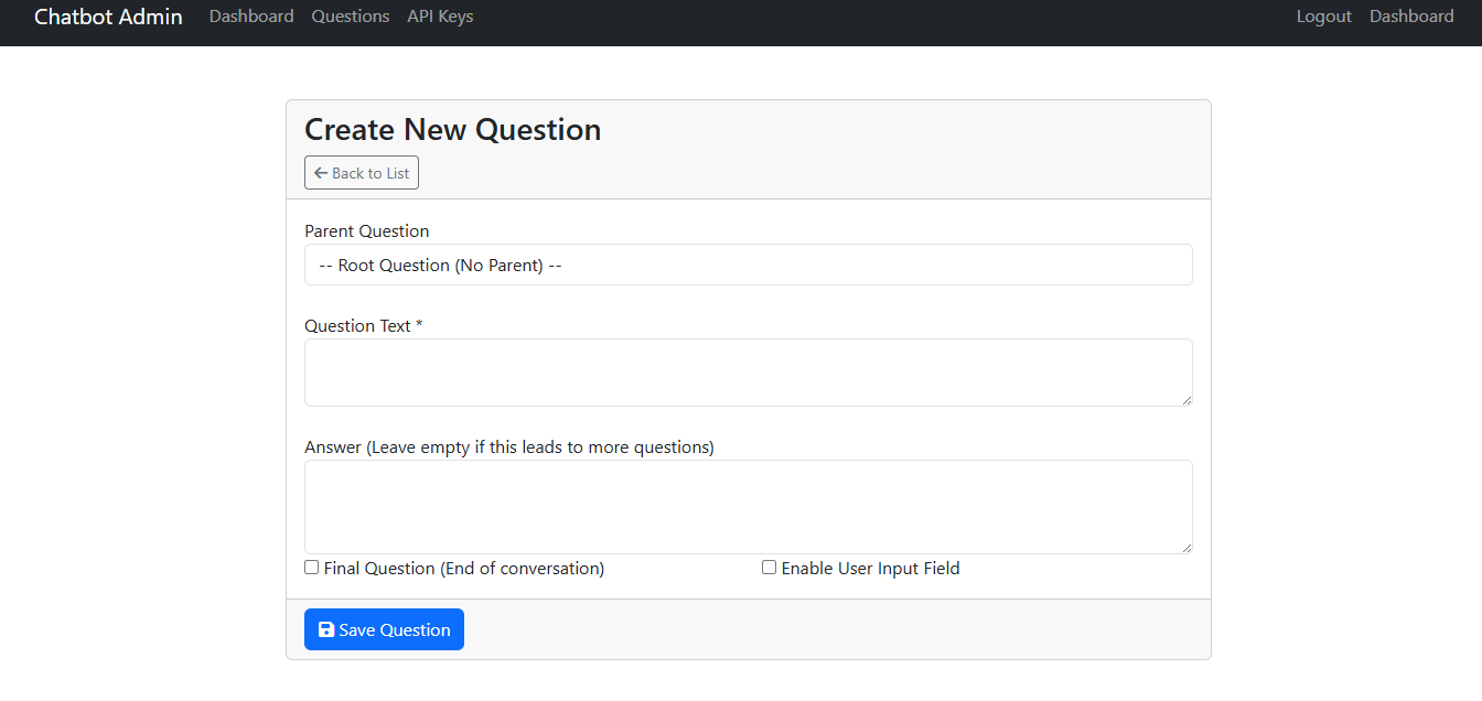 Add Question